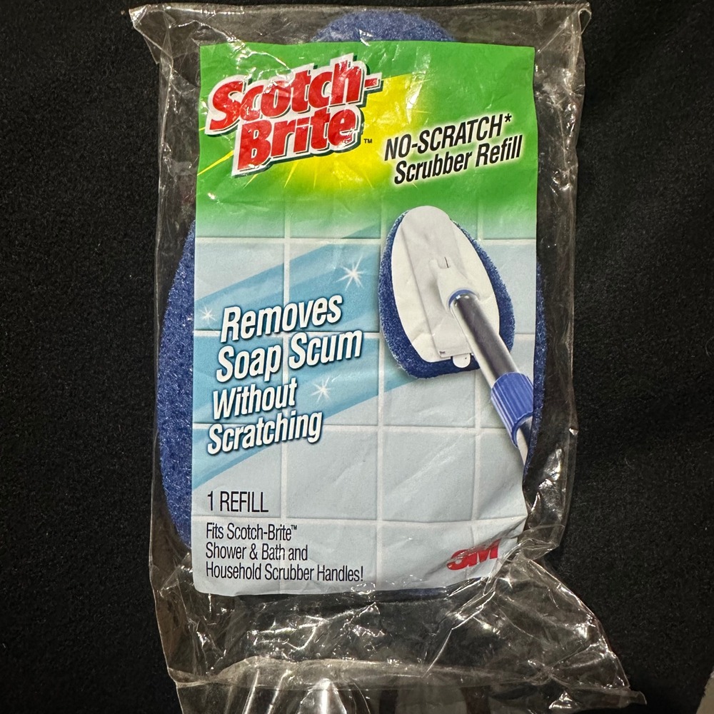 Scotch-Brite No-Scratch Scrubber Refill for‎ Shower Bath Discontinued Household